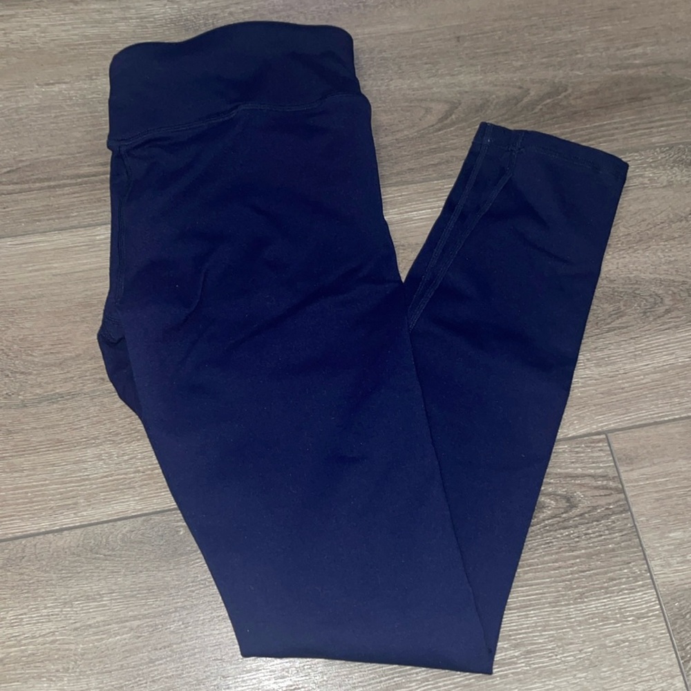 Fabletics High-Waisted Leggings in Navy (XS)